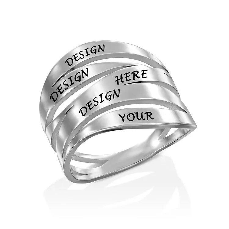 Personalized Design Heteromorphic Ring
