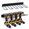 2Pcs Wall Mount Power Tool Storage Holder for Workshop Garage (Upper Lower)