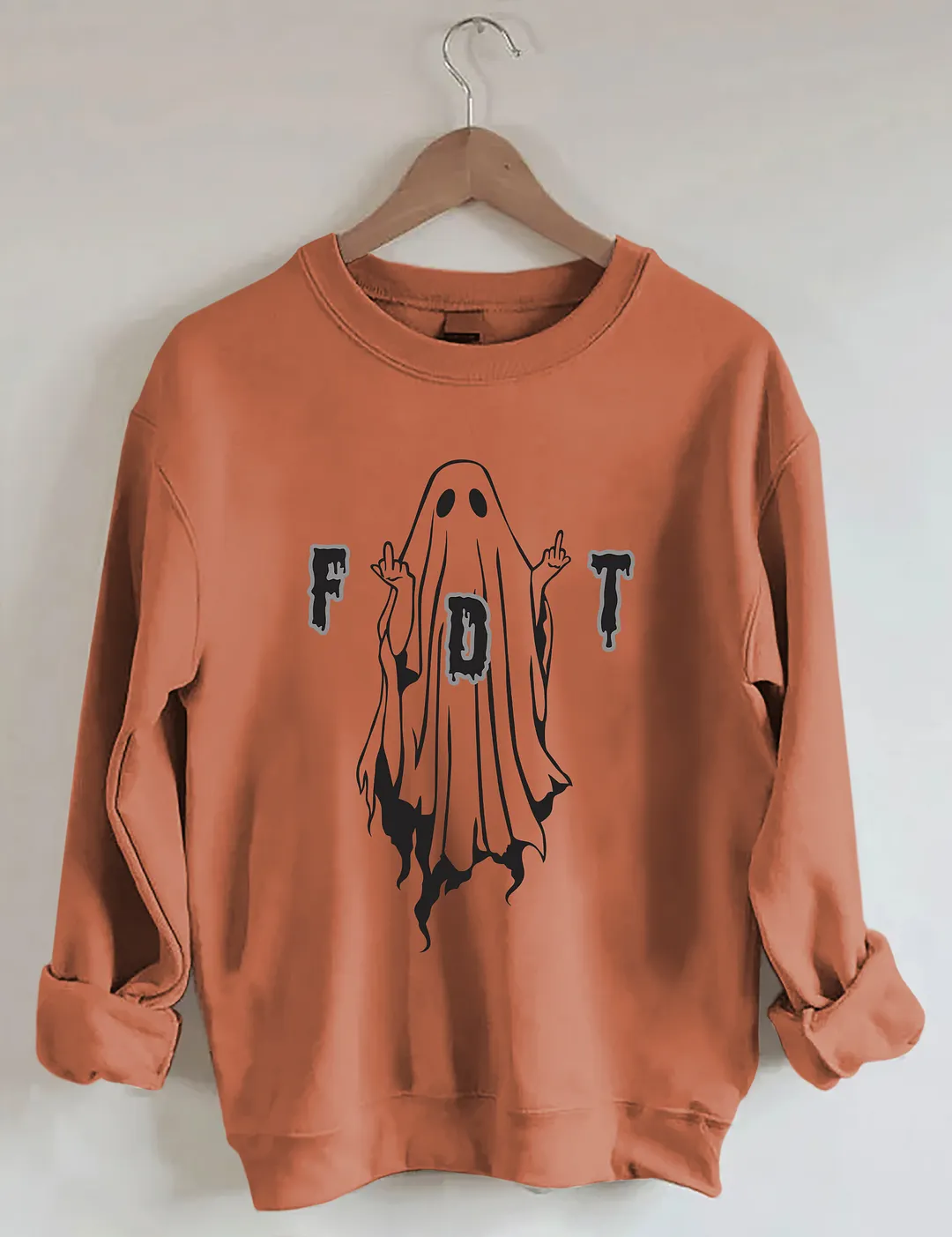 FDT Ghost Halloween Sweatshirt