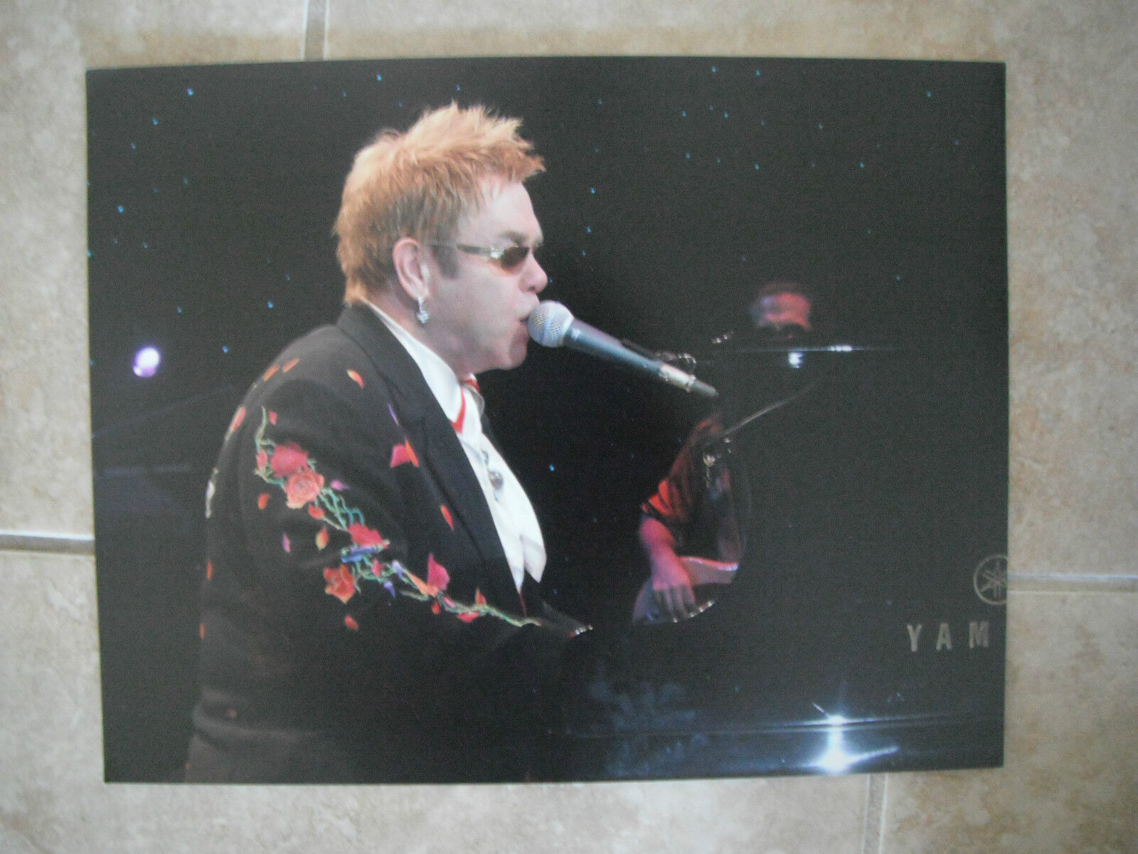 Elton John Sir Live Color 11x14 Promo Photo Poster painting