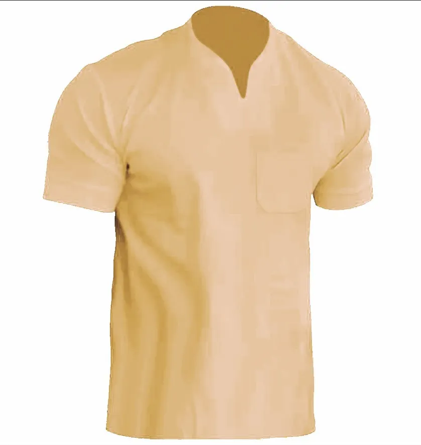 Uveng Uveng Men's Fitness Plus-Size Sports T-Shirt Men's Elastic Cotton Pocket Short-Sleeved Summer V-Neck Polo Shirt