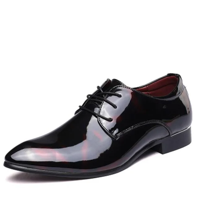 Dress Shoes Men Formal Shoes Pointed Toe Business Wedding Italian Shoes