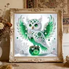 Eule speziell geformte 5D-DIY-Teilbohrer-Diamantkunst-Kit f&uuml;r Erwachsene Anf&auml;nger Wohnaccessoires Diamantengem&auml;lde Edelsteinkunst 30x30cm