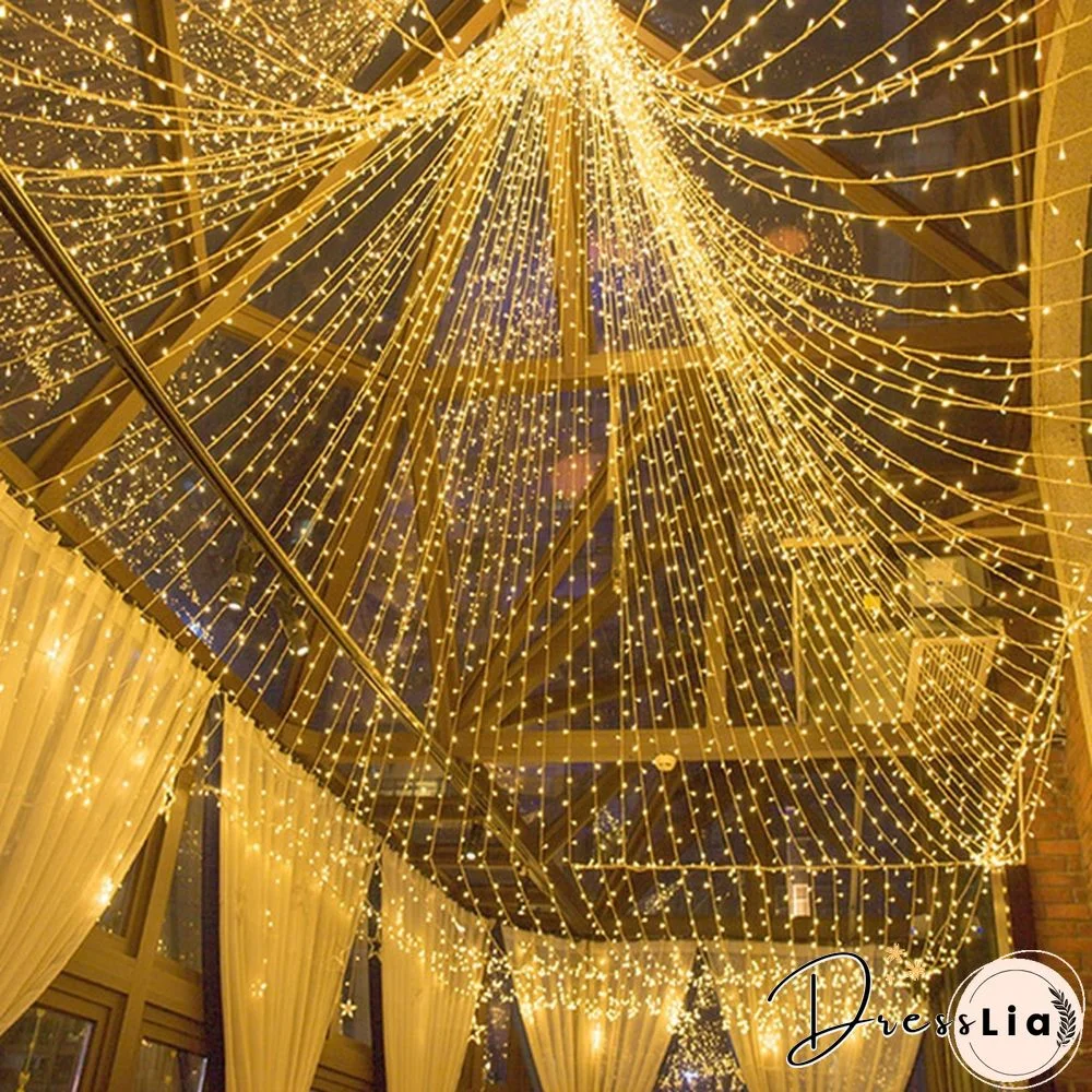 Fairy Lights 10M-100M Led String Garland Christmas Light Waterproof For Tree Home Garden Wedding Party Outdoor Indoor Decor