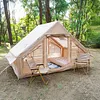 [US Local Warehouse] Inflatable Camping Tent with Pump Waterproof Oxford Blow Up Tent for Outdoors
