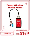 WOYO PL015 For Land Rover Power Window Switch PWS Tester, Glass Lifter JPLA-14540-AE,JPLA-14540-AD,CPLA-14540-AF Diagnostic