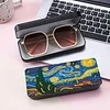 PU Handmade Sunglasses Storage Box Art Crafts for Glasses Storage (Starry Night)