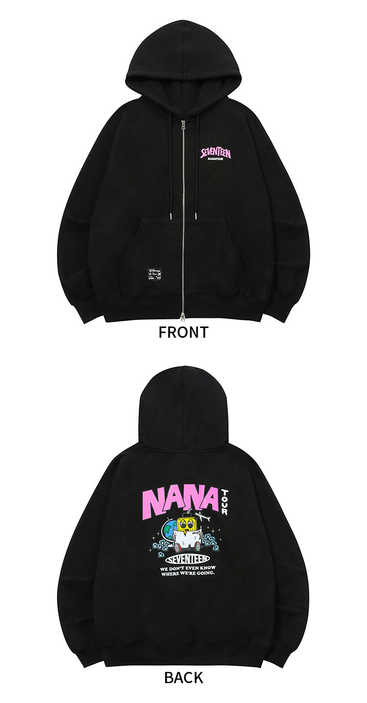 SEVENTEEN Nanatour Zip-Up Hoodie