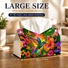 Large Size DIY Hummingbird Sunset Diamond Painting Tissue Box
