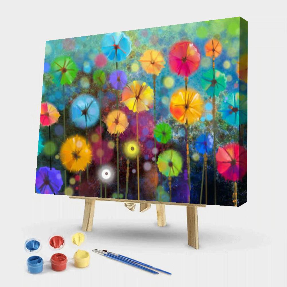 Paint By Number Oil Painting Wildflower(50*40Cm)