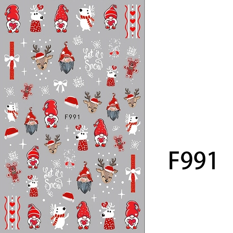 Cute Cartoon Pvc Nail Patches 1 Set