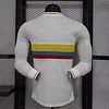 2024 Long Sleeve Player Version Colombia 100th White Football Shirt 1:1 Thai Quality