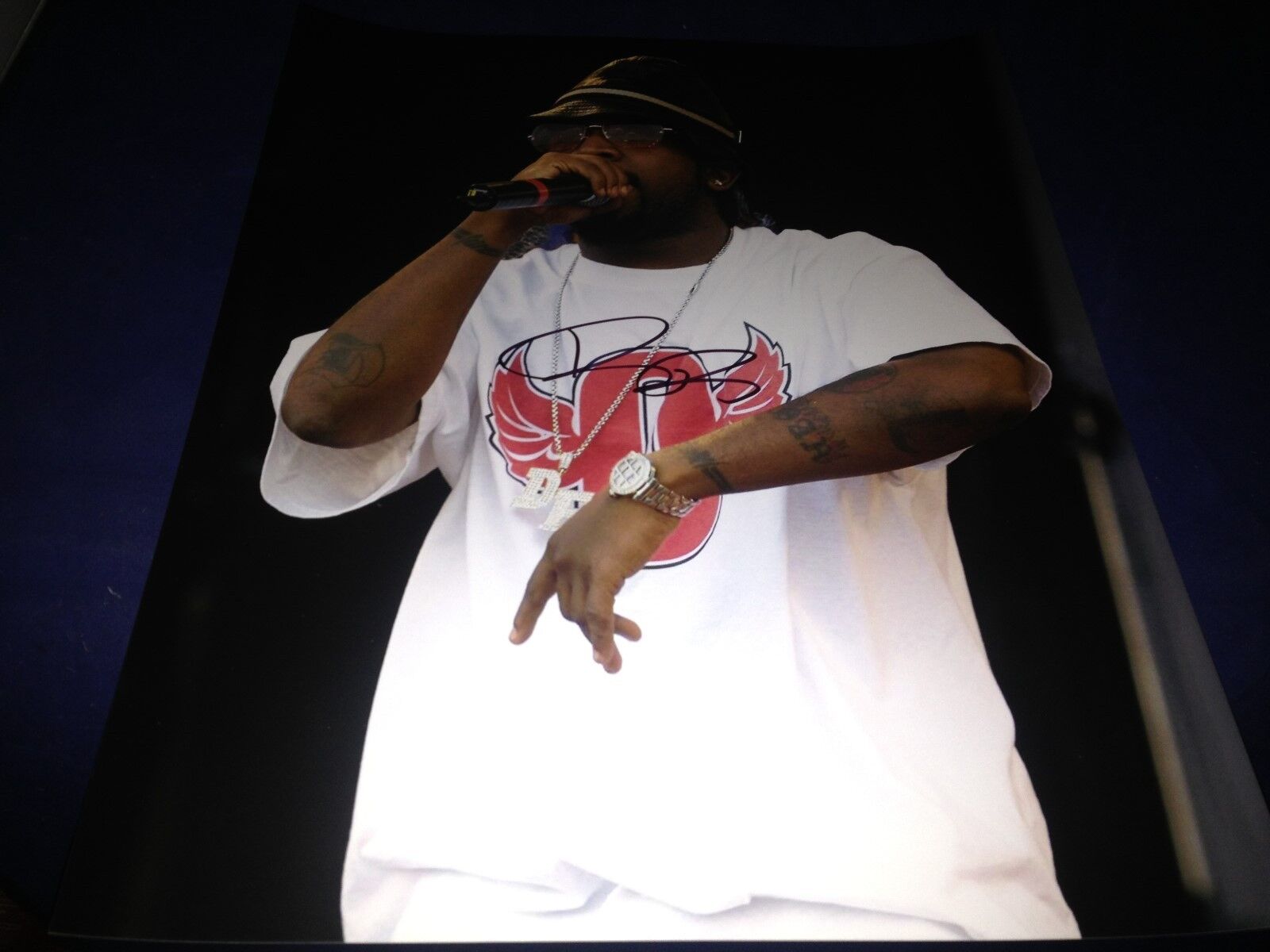 Andre Big Boi Patton Outkast Signed Photo Poster painting Autographed 11x14w/COA