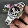 Rolex Daytona 116599 RBOW Rainbow Black Dial Stainless steel Super Clone