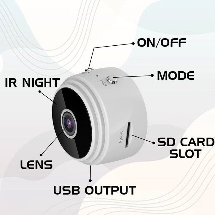 Lerro Mini 1080p HD Wireless Security Camera