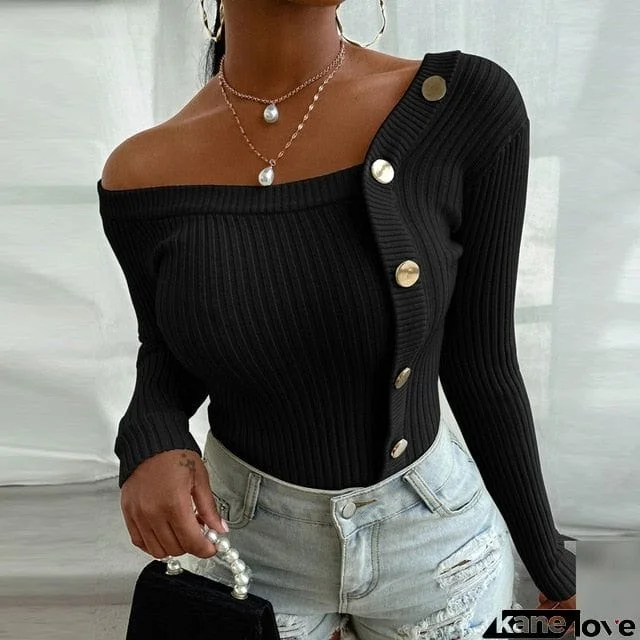 Women Long Sleeve Sweater Top