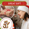 Xmas Acrylic Shaking Head 5D DIY Diamond Art Tabletop Decorations for Home (Cat)
