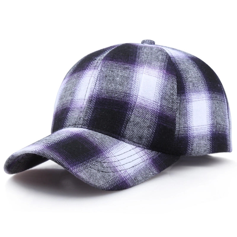 Women's Casual Elegant Minimalist Lattice Curved Eaves Baseball Cap