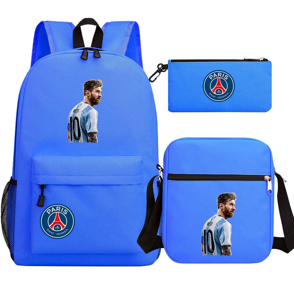 Mayoulove Lionel Messi Backpack Lightweight Design for School and Outdoor Activities-Mayoulove