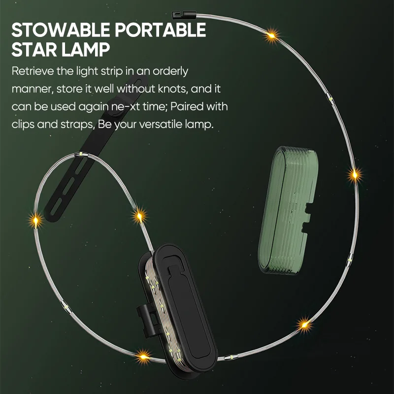 SAKER&reg; Stowable Portable Twinkle Lamp