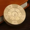 Metal Decompression Rotating Toy Learning Tool Five Elements Gossip Children Adult Indoor Leisure Decompression Artifact Fingertip Gyroscope Brass