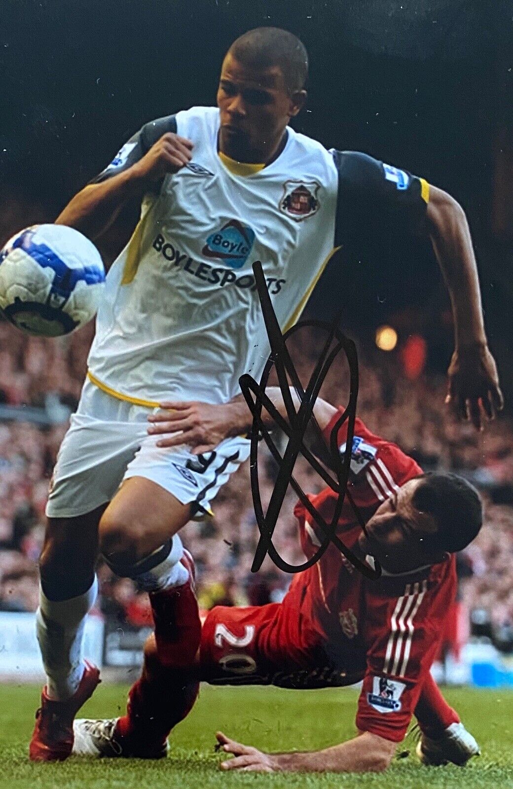 Fraizer Campbell Genuine Hand Signed 6X4 Photo Poster painting - Sunderland 3