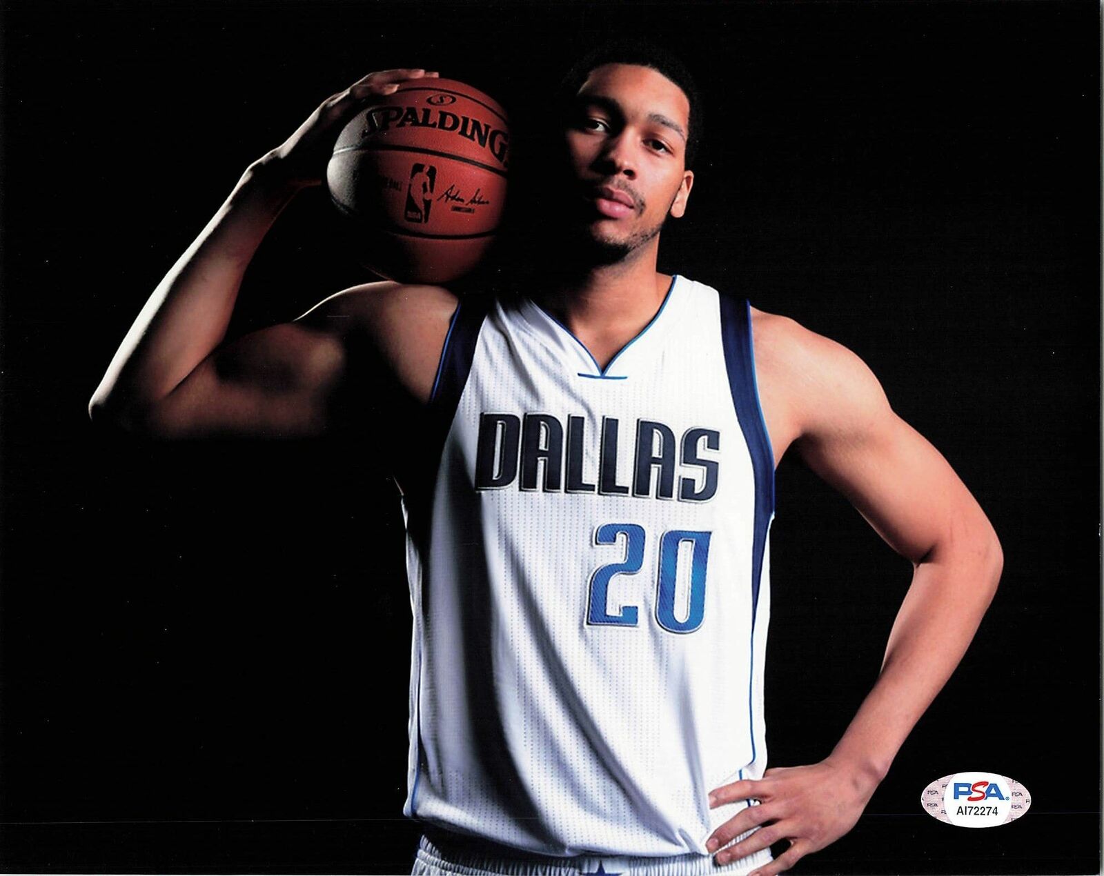 AJ HAMMONS signed 8x10 Photo Poster painting PSA/DNA Dallas Mavericks Autographed