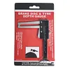 Brake Thickness Measuring Vernier Caliper Car Tyre Plate Wear Depth Ruler