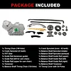 Timing Chain Kit Oil Pump Fit for Chevy Cobalt HHR Malibu Equinox 2.4L 2.2L 2.0L 2006-2015 for Pontiac-Engine 06-10 2.4L for 06-09 Saturn 2.4L for Buick-Auto 11-15 2.4L Time Tensioner Crank Sprocket