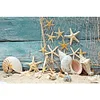 (60*40cm)Starfish - Full Round Drill Diamond Painting
