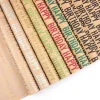 Retro Kraft Paper Happy Birthday Gift Wrapping Paper