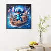 Disney stitch-plein diamant rond peinture-30 * 30cm