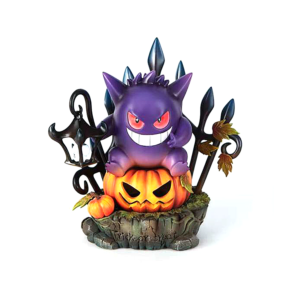 

LED Handhold Night Light Halloween Gengar Pumpkin Design Home Table Decor, 501 Original