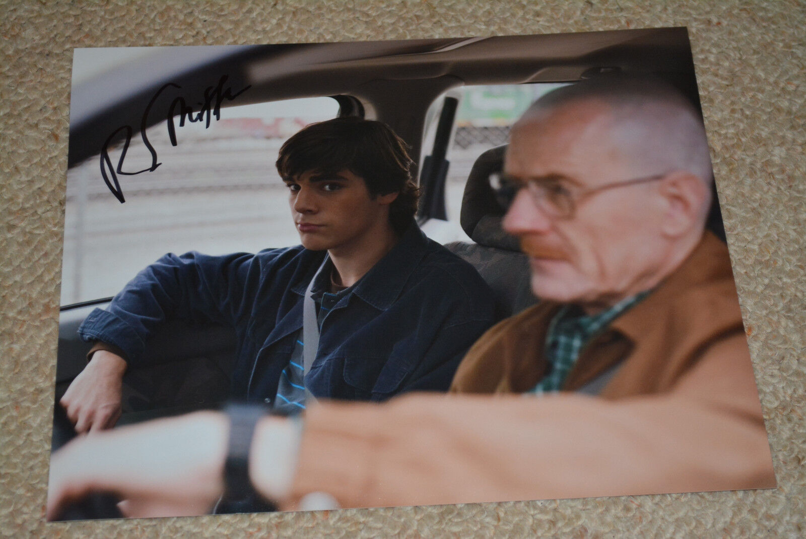 RJ MITTE signed autograph 8x10 20x25cm In Person BREAKING BAD