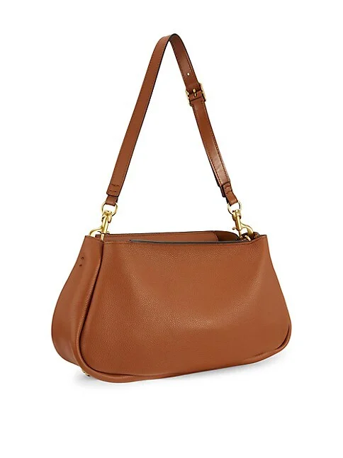 Chlo&eacute; Marcie Leather Shoulder Bag