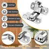 16Pcs Gate Latches Anti-Theft Door Buckle Door Bolt for Barn Door Window Cabinet
