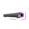 PC Speakers Bluetooth-compatible Stereo Sound Computer Speakers PC Soundbar for Computer Laptop Desktop Tablet Smartphone TV