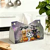 Large Size DIY Halloween Dogs Diamond Painting Tissue Box