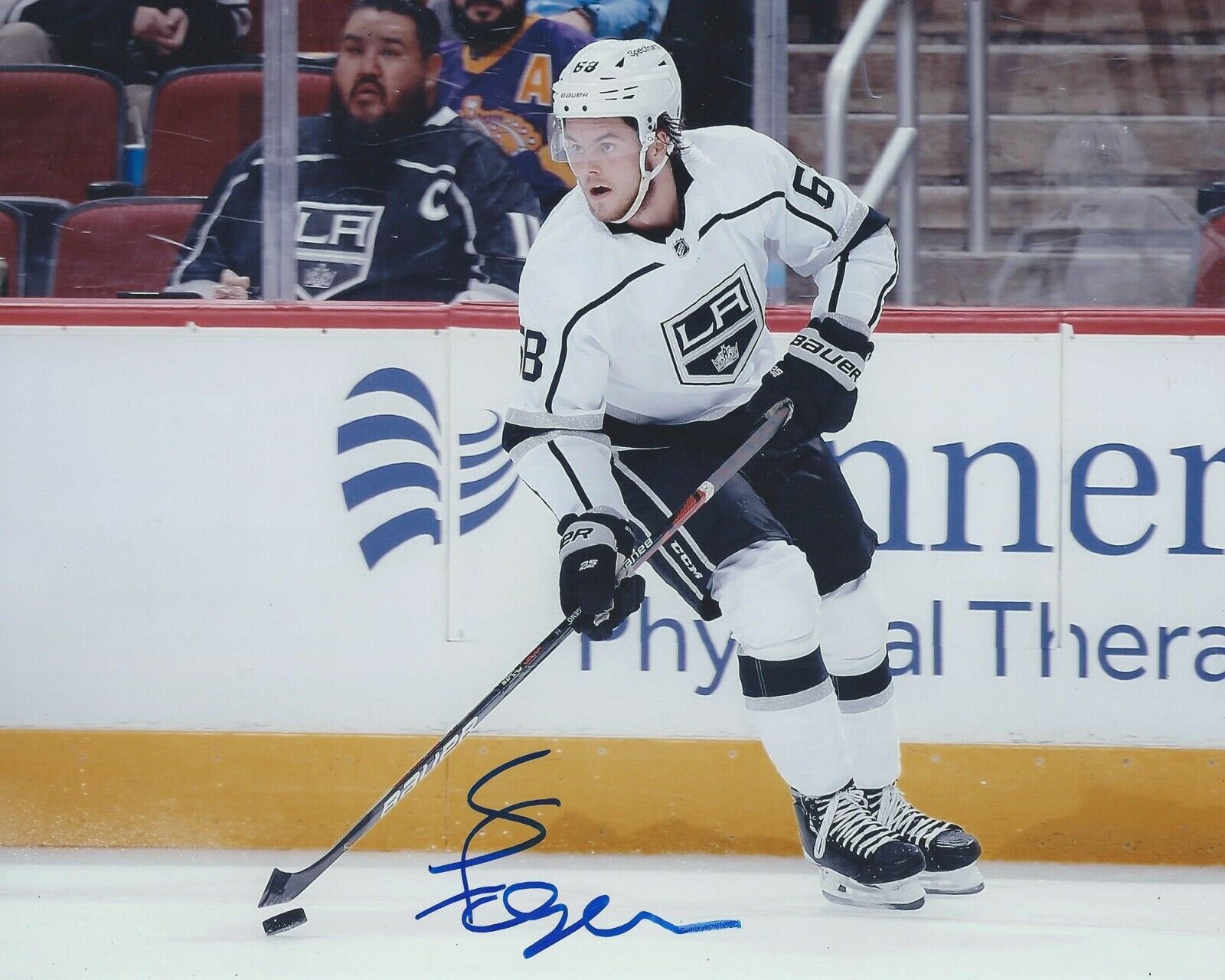 Samuel Fagemo Signed 8x10 Photo Poster painting Los Angeles Kings Autographed COA B