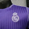 Joyfball 2025/2026 Player Version Real Madrid Icon Jersey Purple（The player version jersey is a bit tight, please pay attention to the size selection）