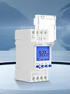 2 Channels Programmable 24Hours Time Clock Big LCD Display Digital Timer Switch
