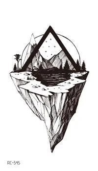 Small Sexy Lips Leaf Black Cartoon Temporary Tattoo Cute Star Tattoo Sticker Love Women Body Finger Art Waterproof Tatoo