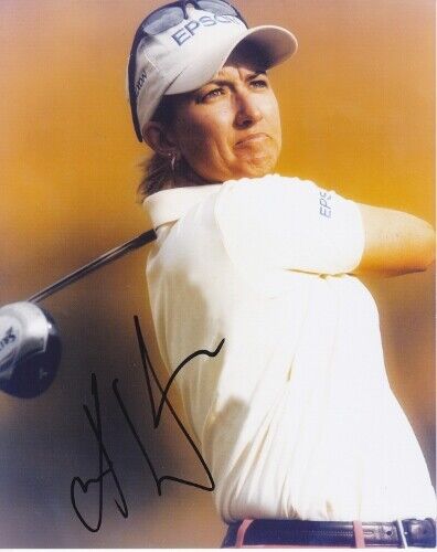 Karrie Webb Signed - Autographed Golf 8x10 inch Photo Poster painting with Certificate