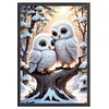 Snow Owl - 11CT Stamped Cross Stitch 40*60cm