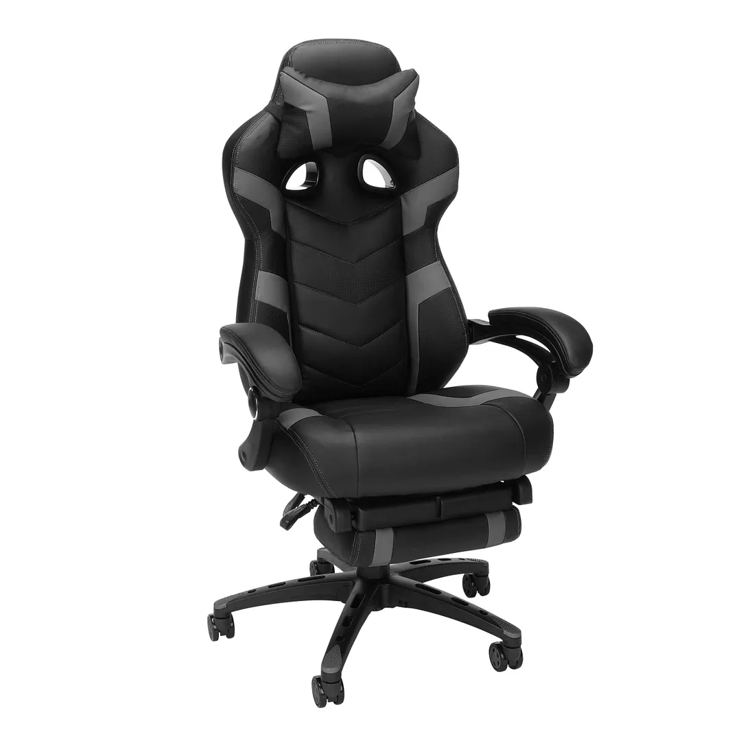  360 degree swivel adjustable headrest lumbar support ergonomic gaming chair