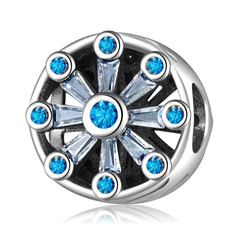 1 Piece 925 Sterling Silver Zircon Solid Color Jewelry Accessories