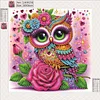 Diamond Painting-DIY Crystal Rhinestone Garden Owl