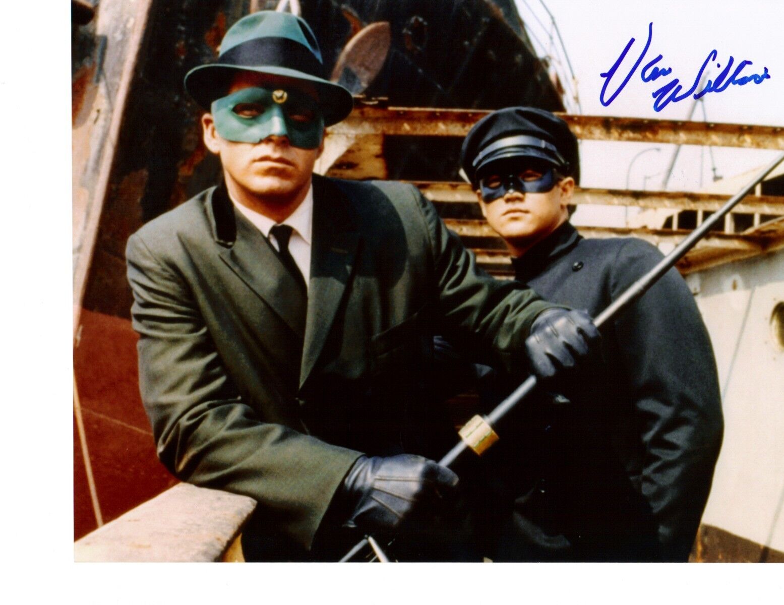 Van Williams Signed 8x10 Photo Poster painting - The Green Hornet - RARE!!! #5