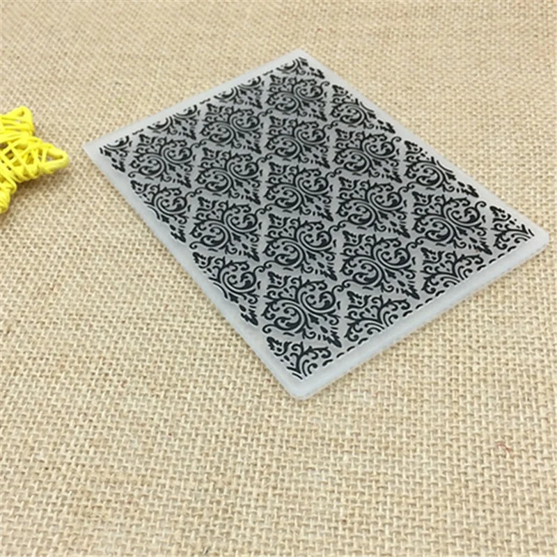 The Flowers Plastic Embossing Folders for DIY Scrapbooking Paper Craft/Card Making Decoration Supplies