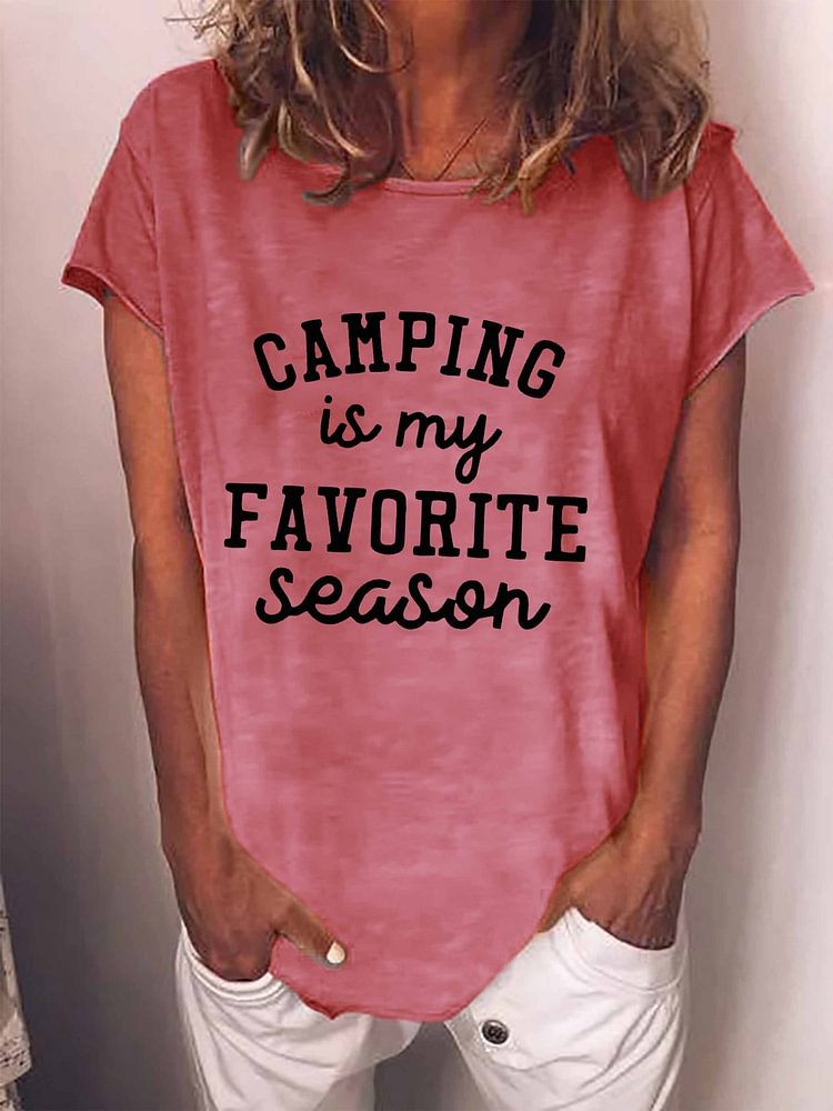 Bestdealfriday Camping Is My Favorite Season Shirt 11472722